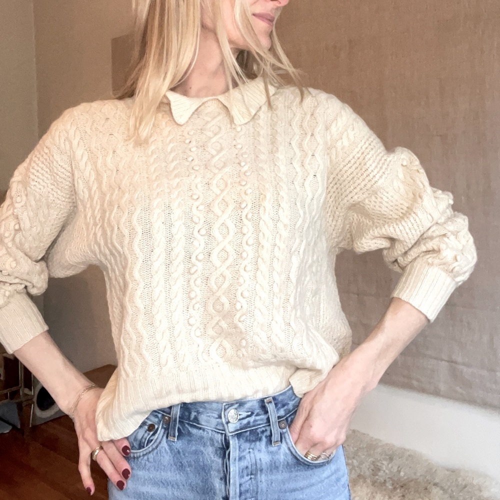 Cashmere fisherman sweater